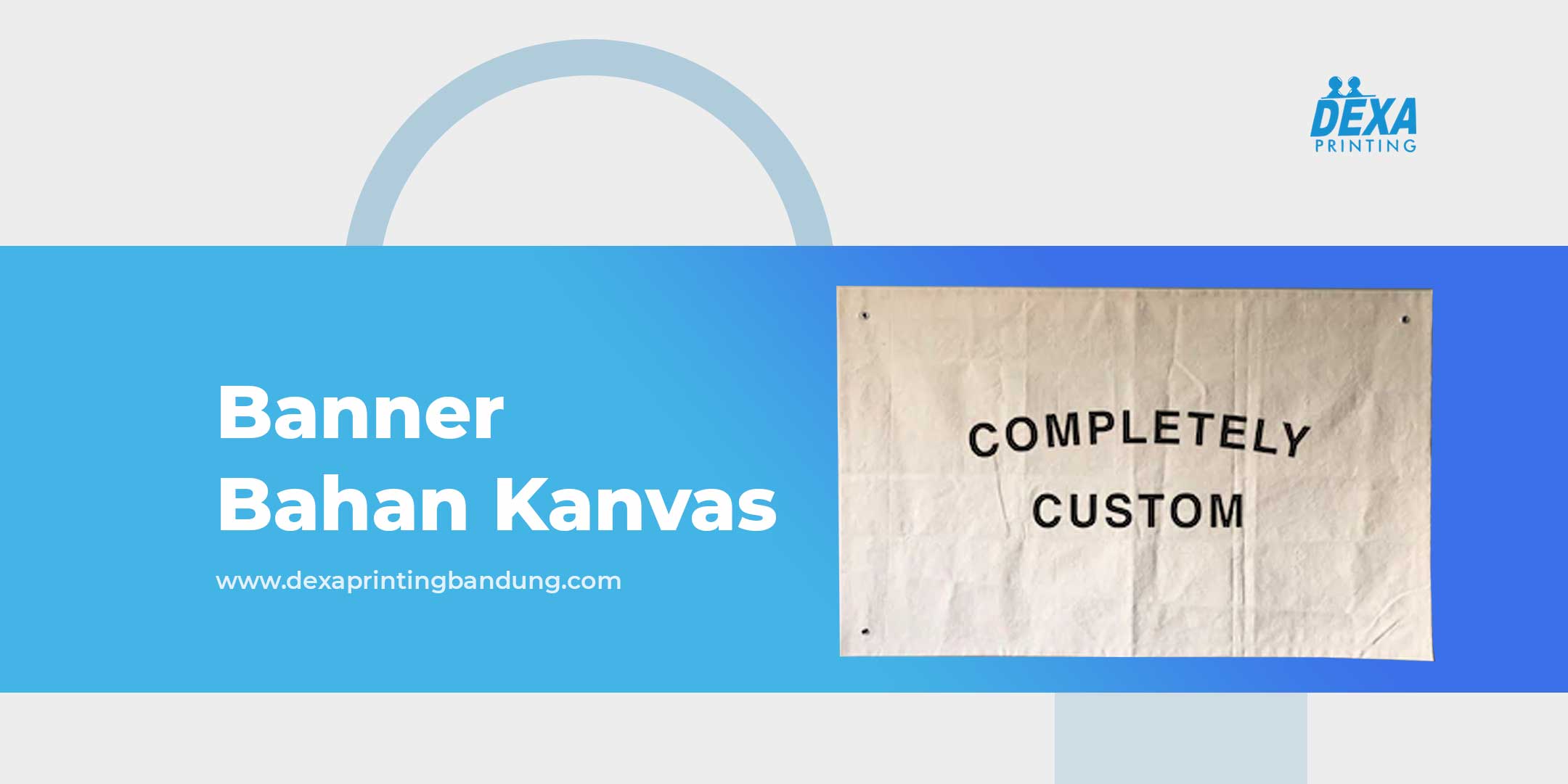 banner bahan kanvas