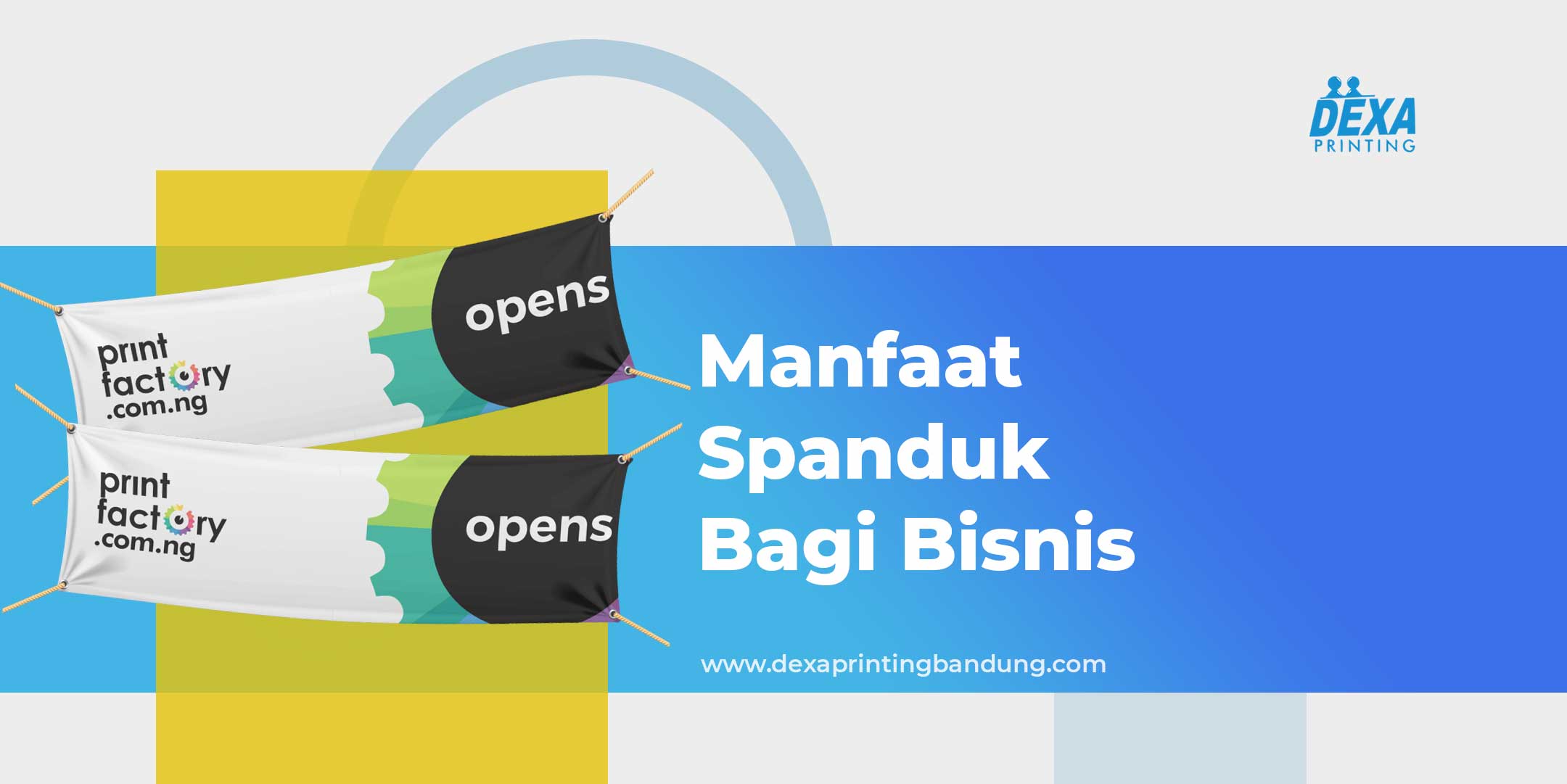 Mengenal spanduk adalah salah satu media promosi yang paling umum di gunakan di bidang bisnis atau advertising (periklanan) dan hal ini mengingat spanduk dapat meningkatkan peluang yang ditawarkan.