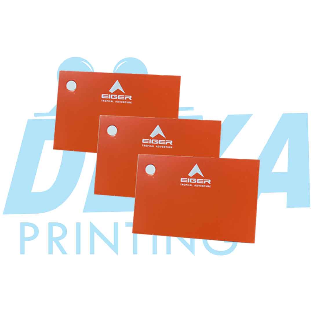 percetakan bandung, percetakan di bandung, cetak buku bandung, cetak brosur bandung, percetakan online bandung, percetakan murah bandung, cetak kalender bandung. Produk Hang Tag Hang tag merupakan alat promosi yang banyak digunakan sebagai pengenal identitas brand/merk dan juga sebagai informasi price tag suatu produk